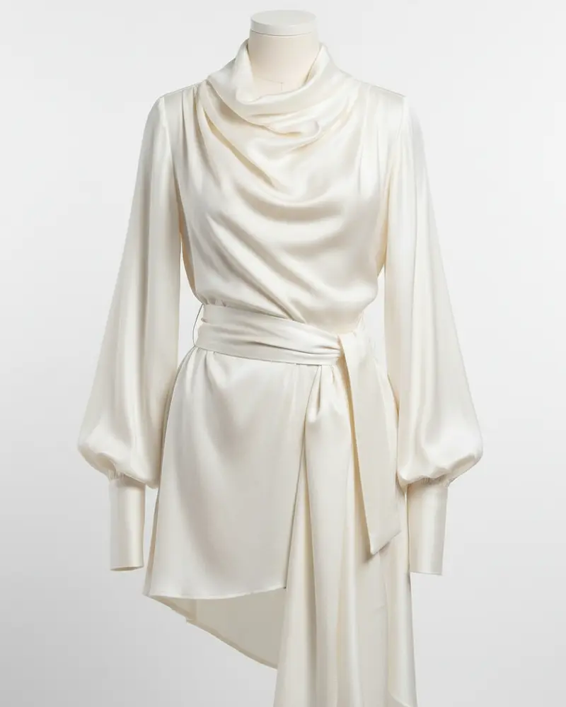 Elegant silk blouse