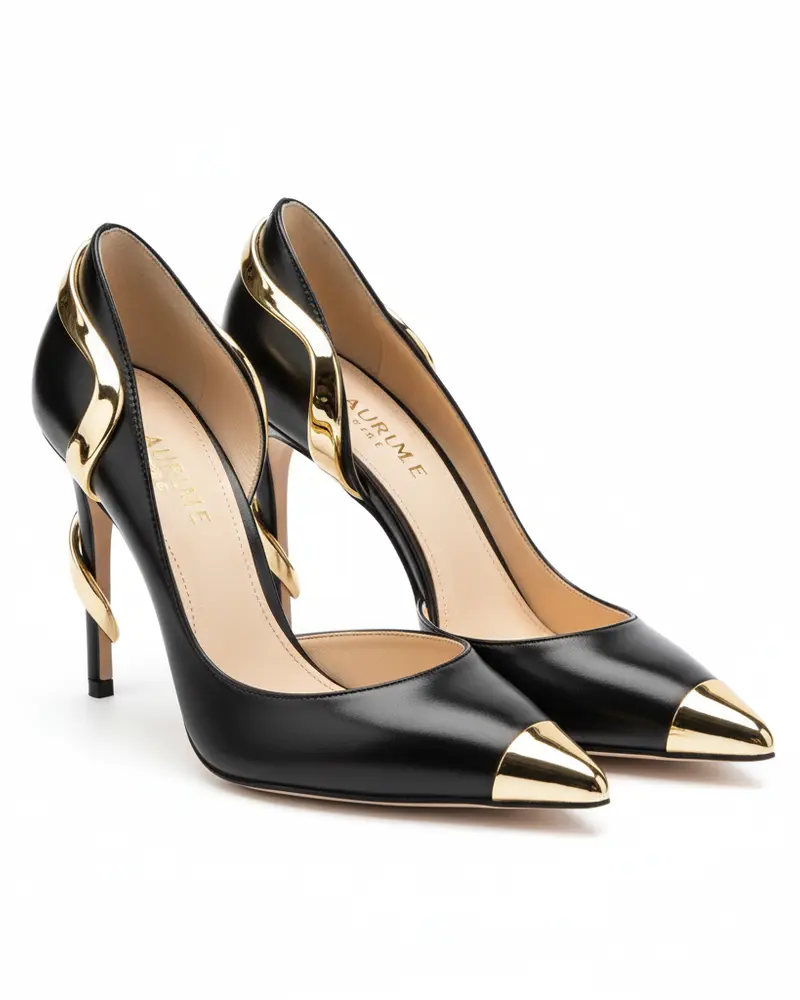 Elegant pointed heels